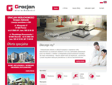 Tablet Screenshot of gracjan.com.pl